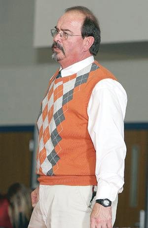 Former North Montgomery wrestling coach J.D. Minch completed a trifecta of IHSAA wrestling state finals accomplishments by officiating his first state finals in 2020.
