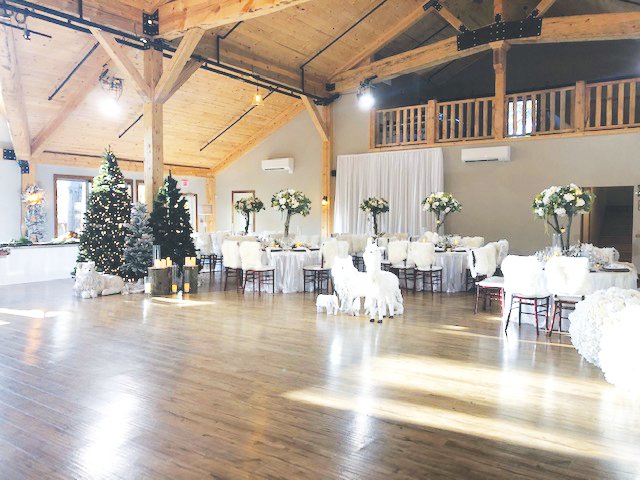 Stone Creek Lodge was transformed into a winter wonderland setting for an episode of the new Netflix series "Say, I Do."