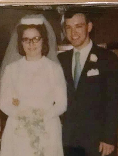 Darrell and Ann Hole were married July 25, 1970.