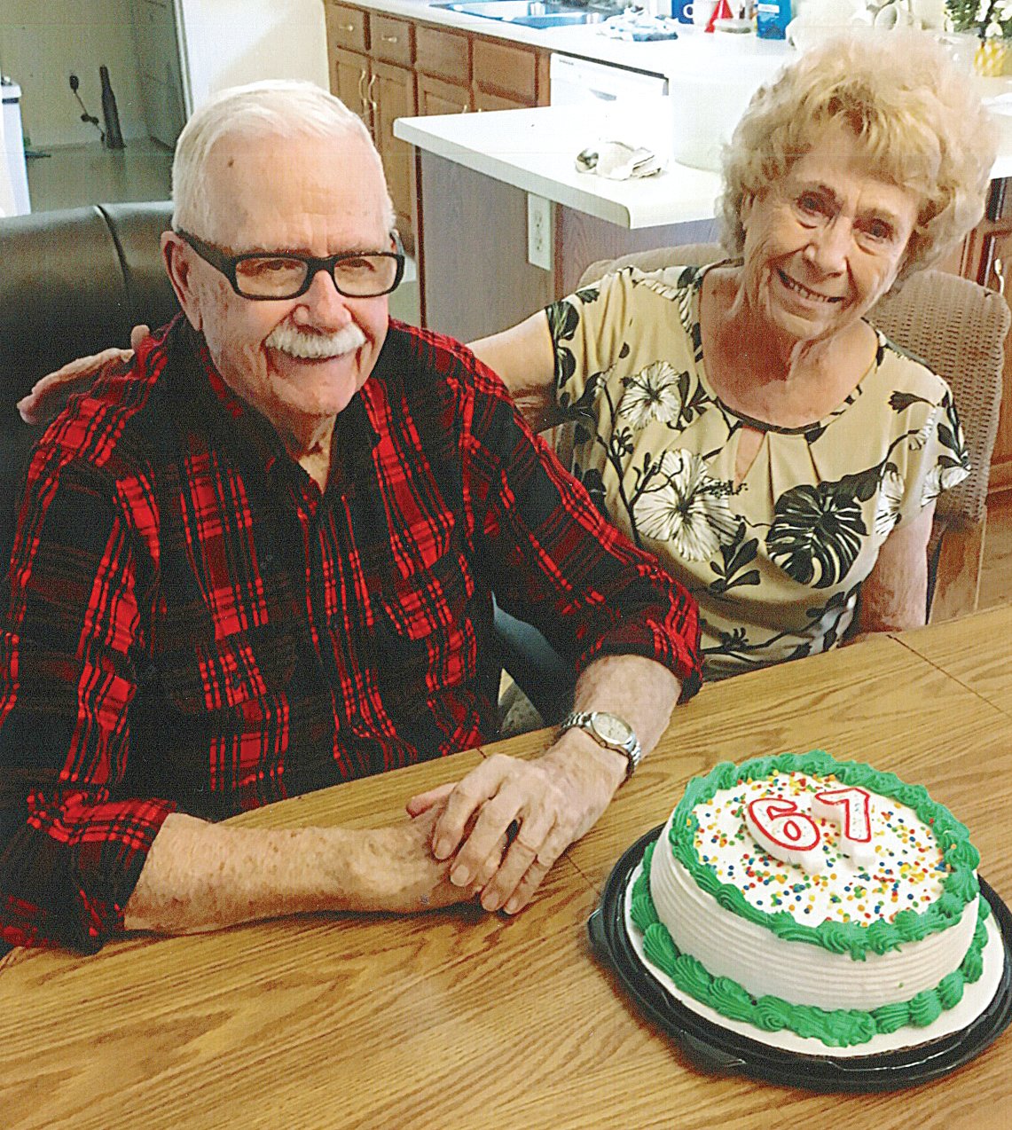 Mr. and Mrs. Lloyd L. "Buck" Eads recently celebrated their 68th wedding anniversary.