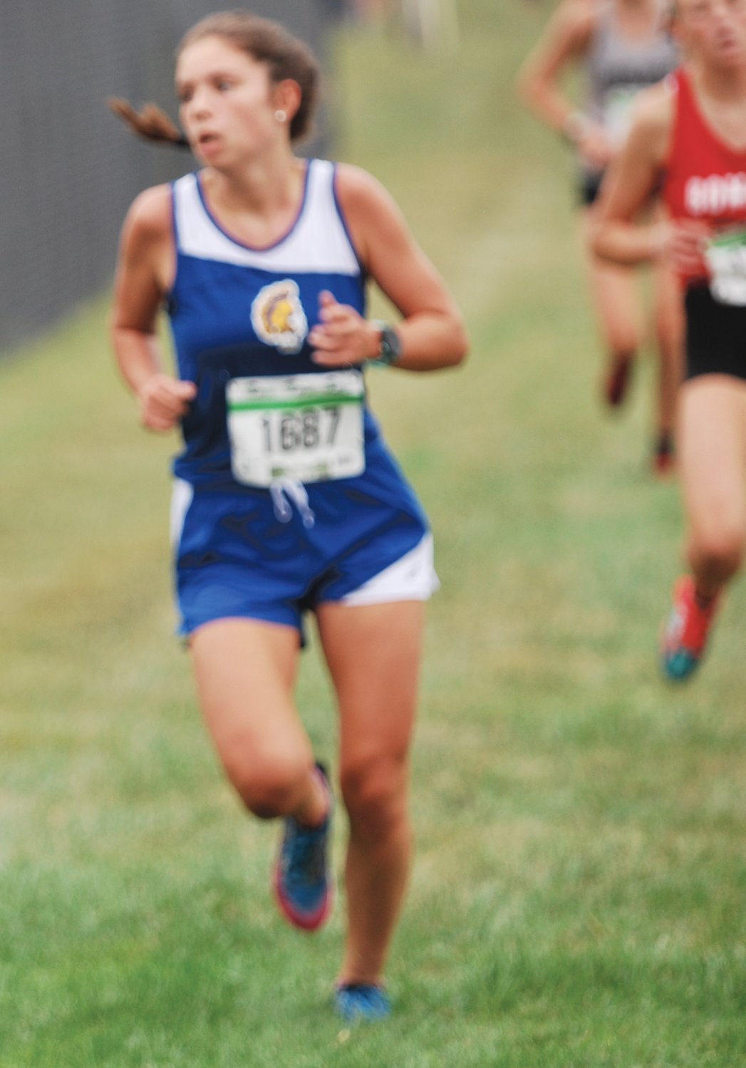 Crawfordsville's Shelby Greene led the Athenians with a 17th-place finish in 22:34.