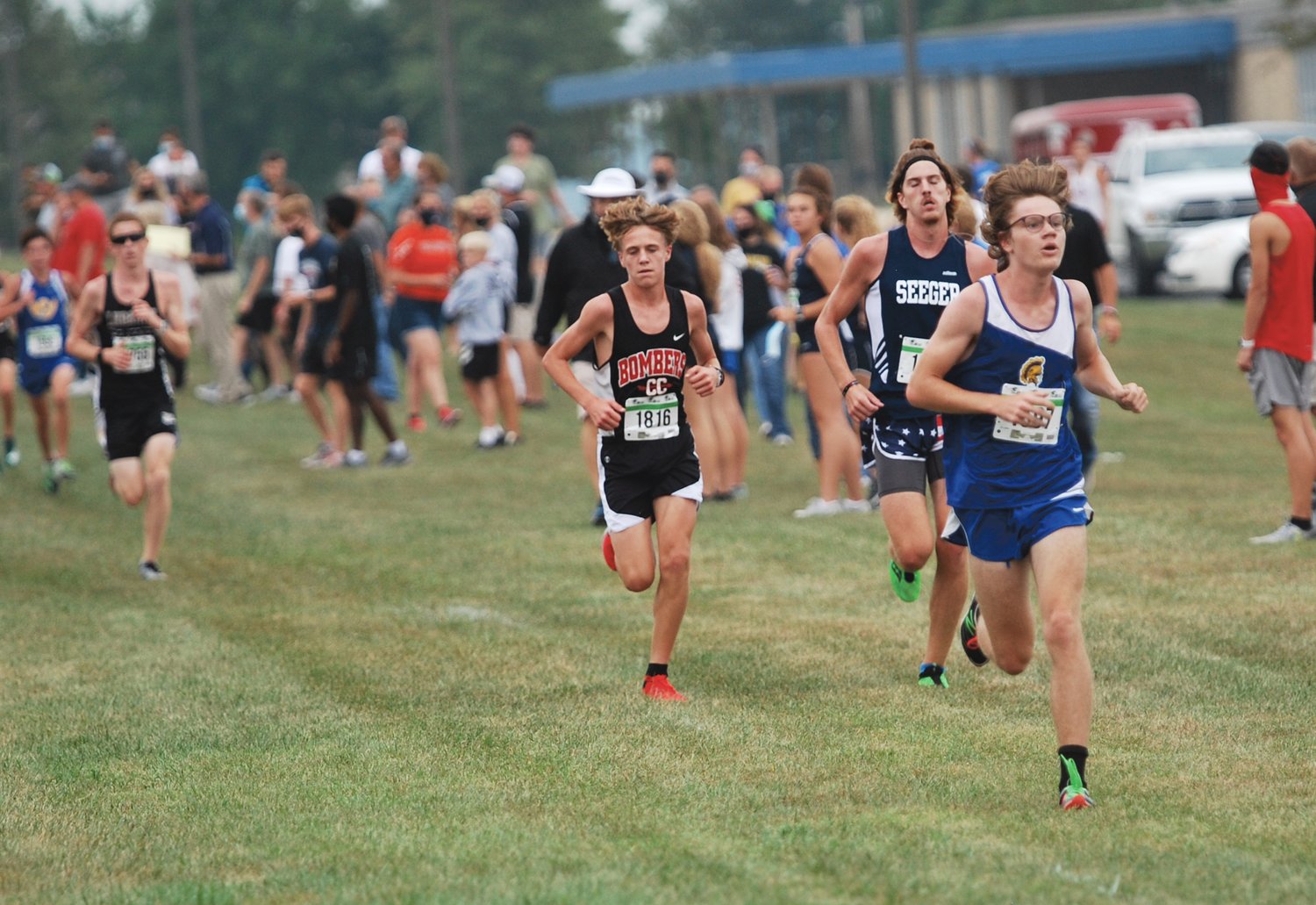 Crawfordsville's Hunter Hutchison led the field at the 50th Annual Charger Classic before settling for a second place finish.