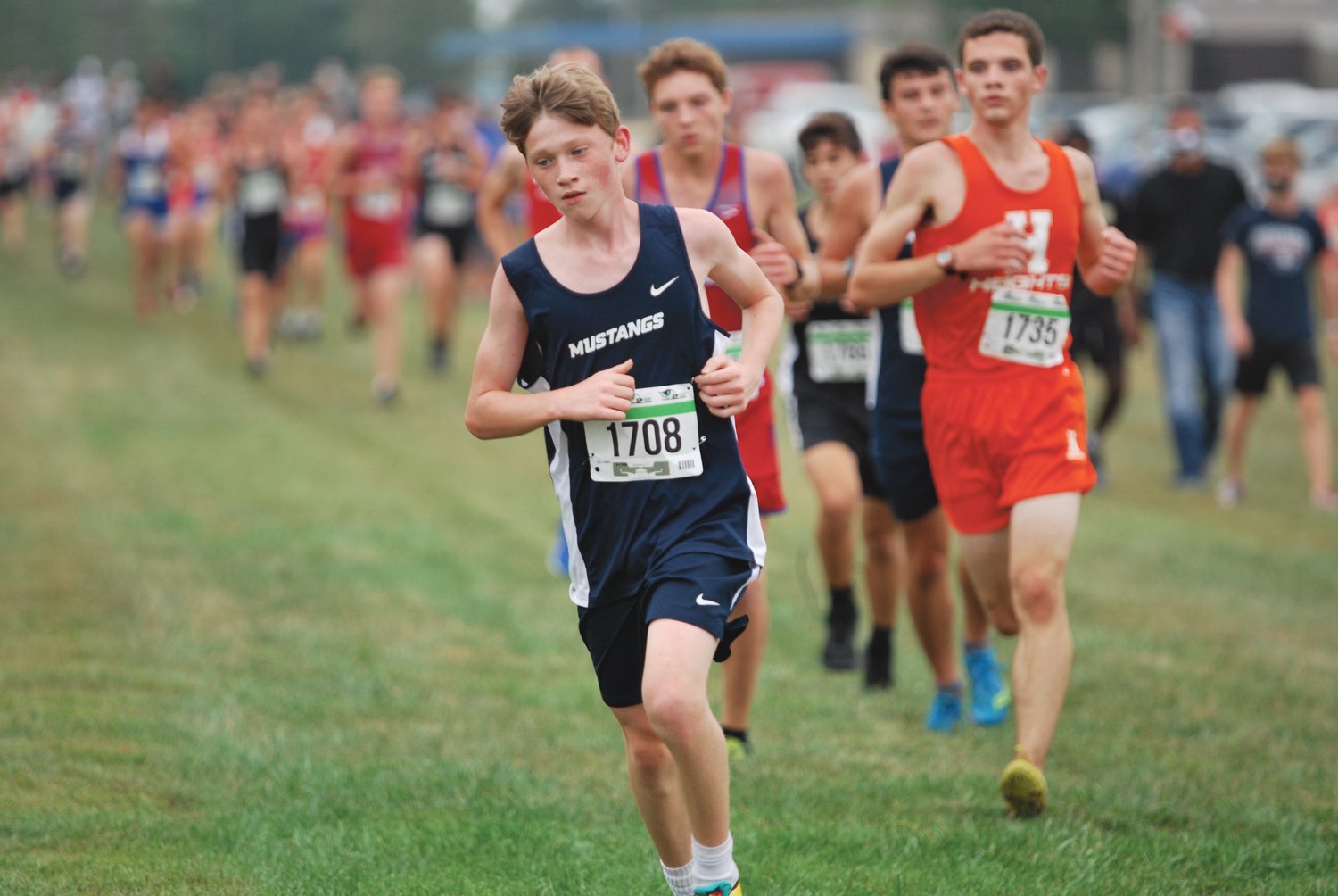 Hayden Klerr placed 37th in a time of 19:58 for Fountain Central on Thursday at the Charger Classic.