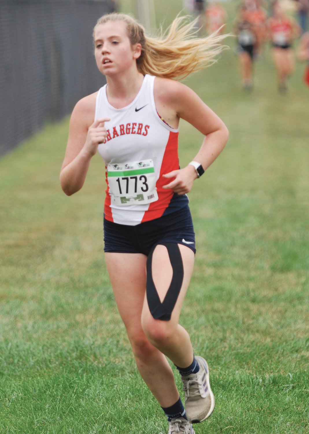 North Montgomery's Claire Bonwell led the Chargers with a 65th-place finish in a time of 26:39.