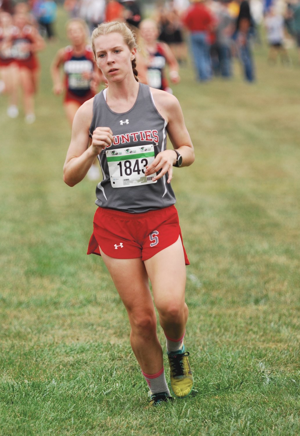 Southmont's Faith Allen placed third-overall at the Charger Classic with a time of 19:46.