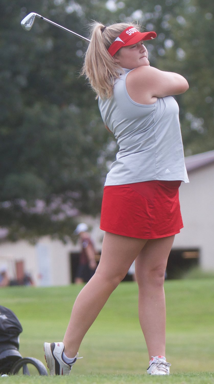 Southmont junior Macie Shirk was second overall at the county meet on Wednesday with a 47.