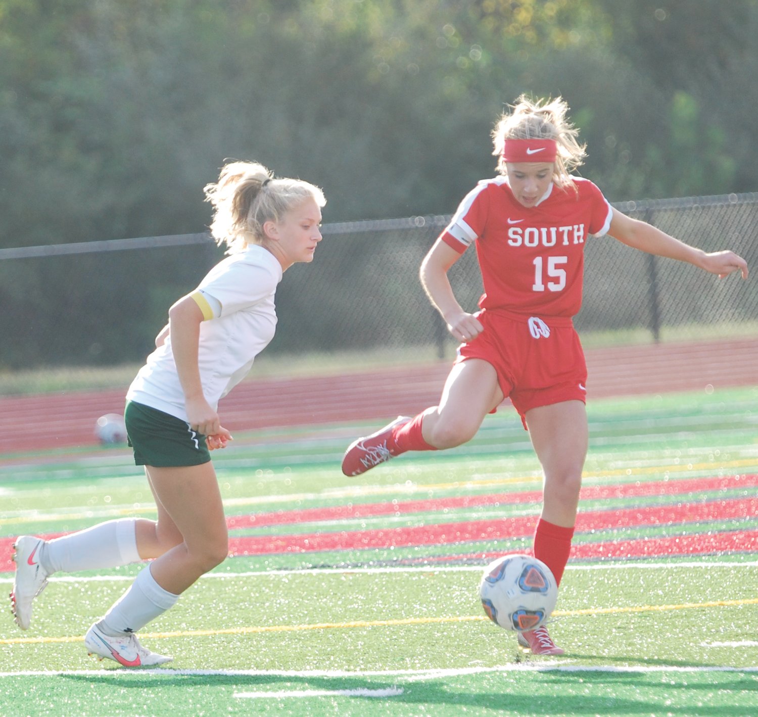Southmont's Marissa Craig scored the Mounties' lone goal in a 1-1 tie against Benton Central on Tuesday.