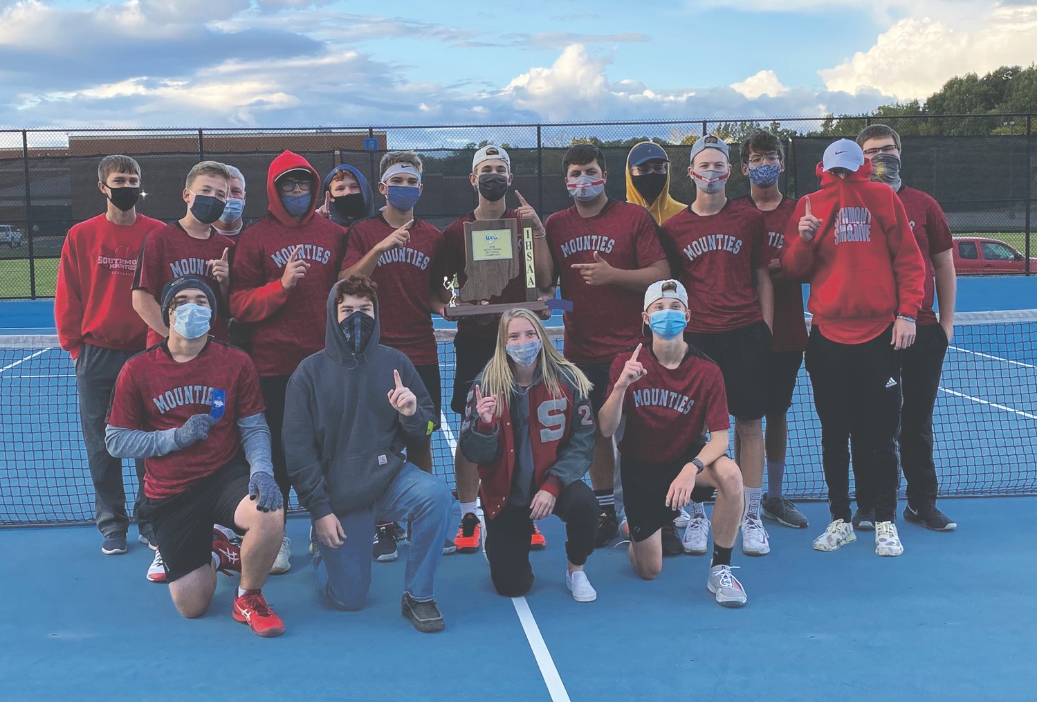 Southmont boys' tennis claimed its second straight sectional title with a 4-1 win over Crawfordsville on Thursday.