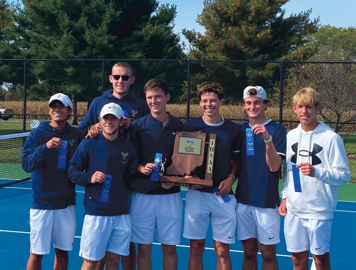 Led by six seniors, Fountain Central took home a fourth-straight sectional title on Saturday with a 3-2 win over Covington on Saturday.