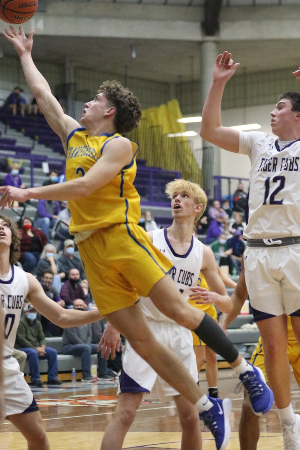 Crawfordsville’s Ty Lynas led the Athenians with 21 points in a season-opening win over Greencastle on Tuesday.