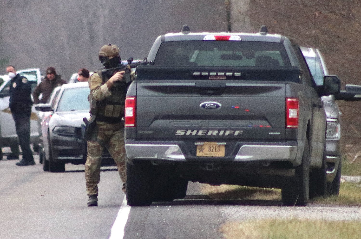 A Crawfordsville man engaged in a seven-hour standoff with police at his home in the 2100 block of North State Road 47 on Dec. 7. The event ended in a police-action shooting that wounded Dillon Gard, 30.