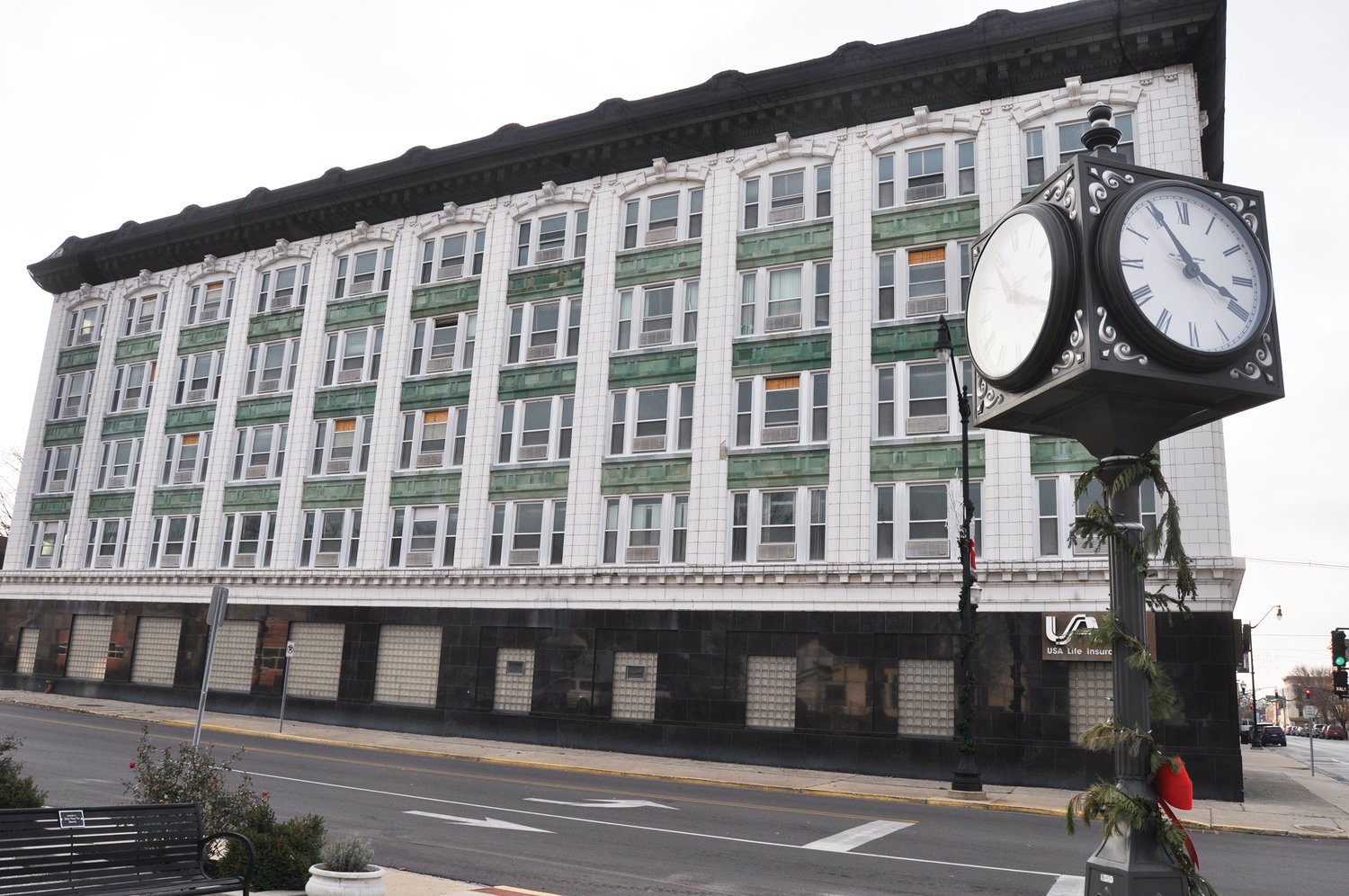 The Ben Hur Building, seen here Tuesday, is set to be renovated into a hotel and apartments.