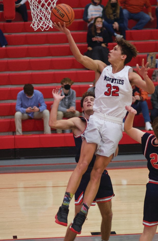 Southmont's Avery Saunders goes in for an easy lay-up in a game against North Montgomery earlier this season.