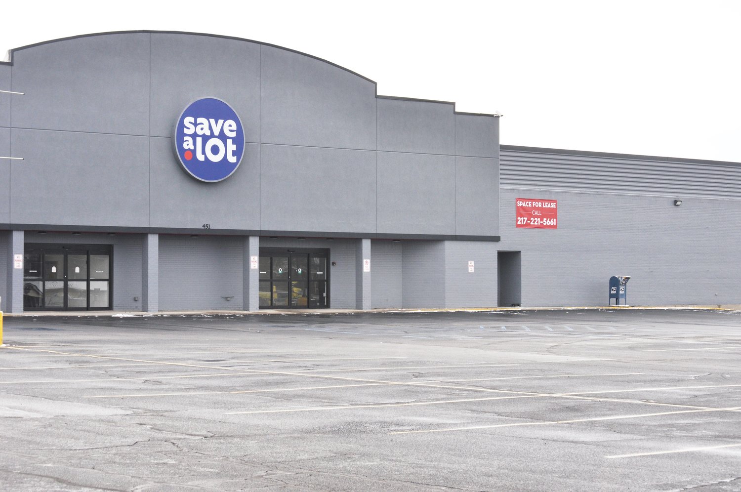 The Montgomery County Health Department is leasing the former Save A Lot building, seen here Thursday, for a community COVID-19 vaccination site.