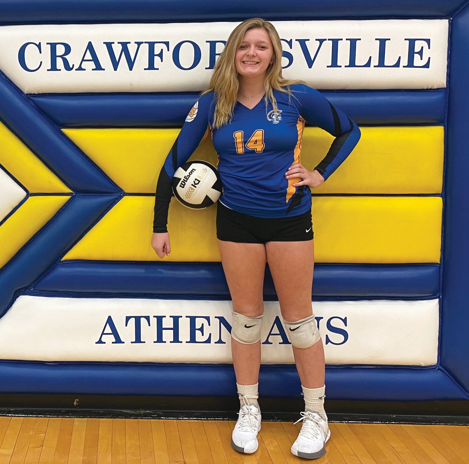 Crawfordsville sophomore Macy Bruton led Crawfordsville to a 24-5 record in 2020.