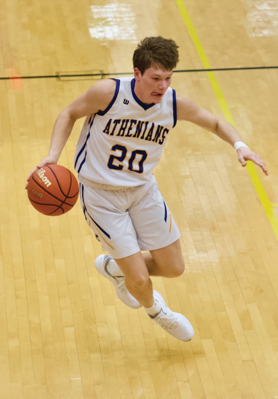 Crawfordsville's Cale Coursey scored nine points off the bench on Friday night.
