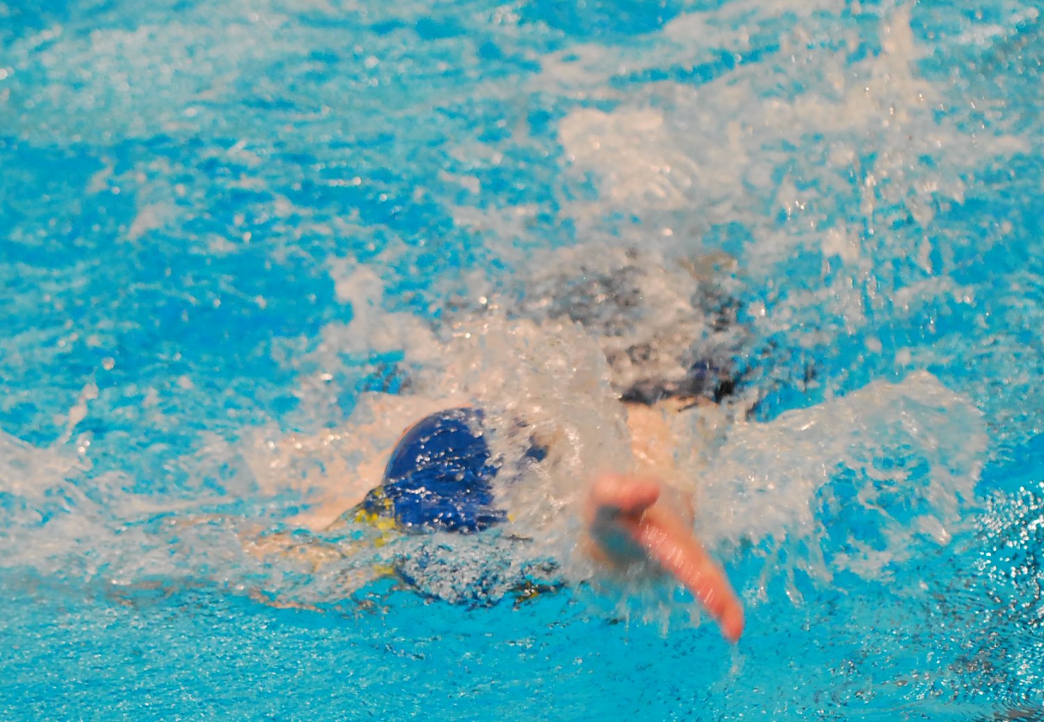 Crawfordsville's Whitman Horton swam to wins the 500 freestyle and 100 backstroke.