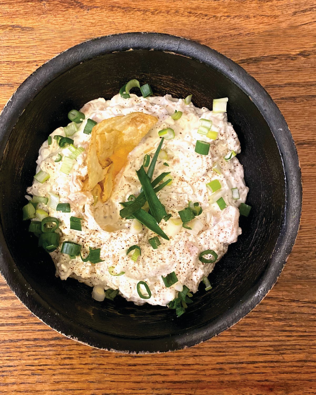 A simple onion dip can be made at home.