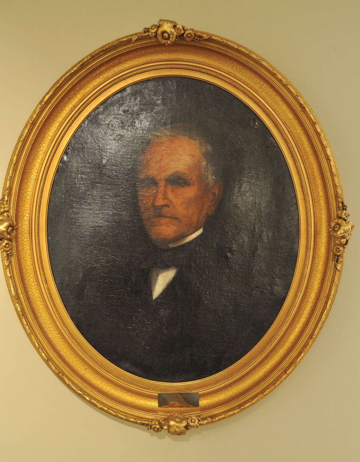 A portrait of Isaac C. Elston Sr., painted by son-in-law Lew Wallace, is believed to be the only painting Wallace signed. The portrait is featured in an upcoming exhibit on Wallace