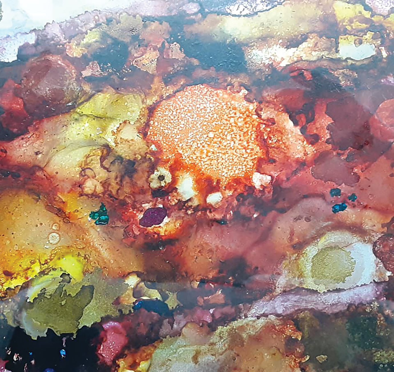 Ellie Dieckmeyer introduces tips, trick and techniques on how to use alcohol inks during a class slated for April 8 at Athens Arts Gallery.