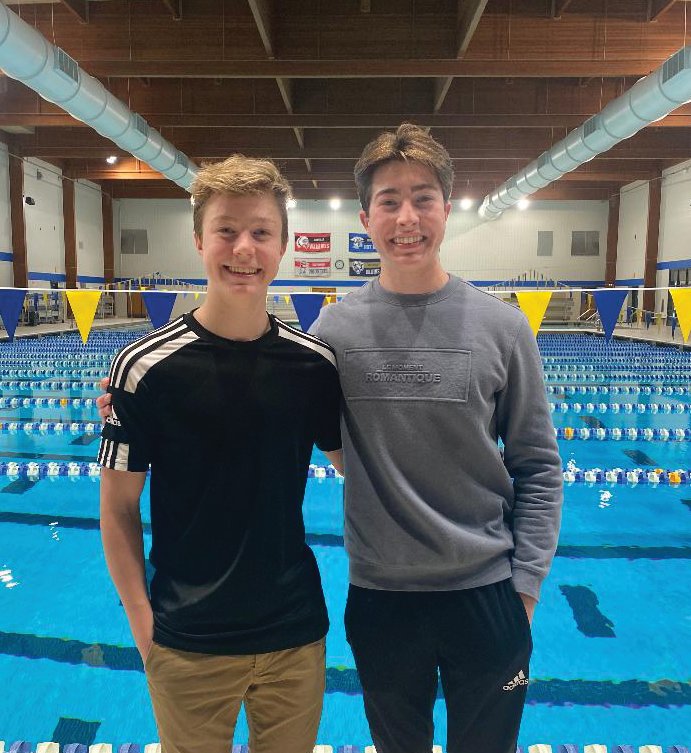 Crawfordsville freshman Whitman and his brother, junior, Marshall Horton are the Co-Swimmers of the Year for 2021.
