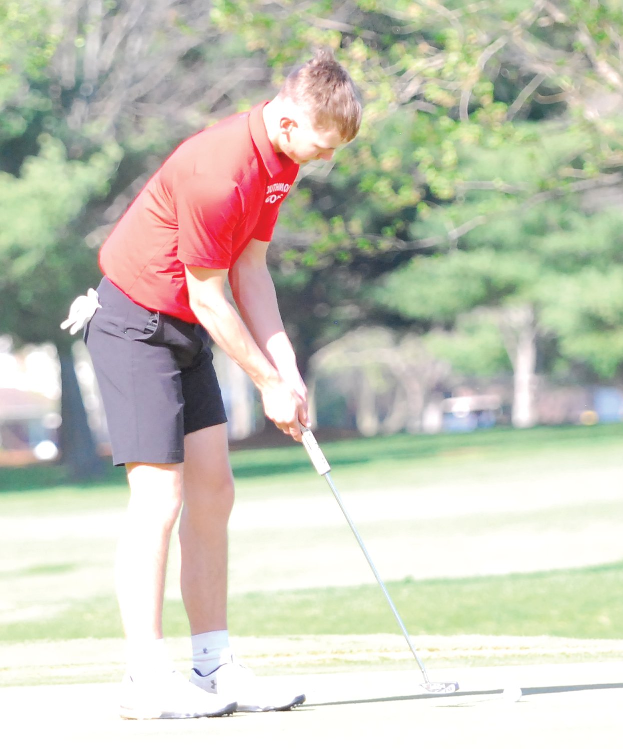 Southmont's Micah Korhorn fired a 51 against Fountain Central on Monday at the Crawfordsville Country Club.