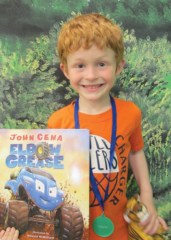 Jacob Hunter, 5, has completed the Crawfordsville District Public Library program 1,000 Books Before Kindergarten. He is the son of Patrick and Katie Hunter. Jacob’s favorite book is “The Little Blue Truck” by Alice Schertle. Mom said, “Reading has been a great way to pass the time this year.”