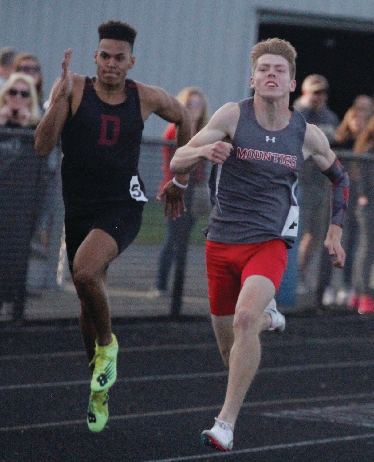 Southmont's Trent Jones won the 100, 200, 400, and long jump at the Sagamore Conference meet on Friday.