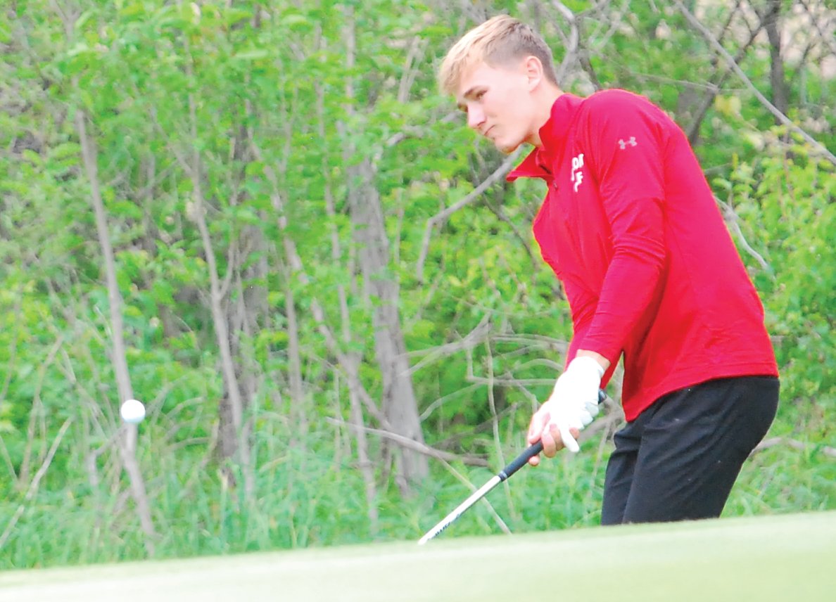 Southmont's Micah Korhorn was the SAC meet medalist with a 78 at Rocky Ridge on Saturday.