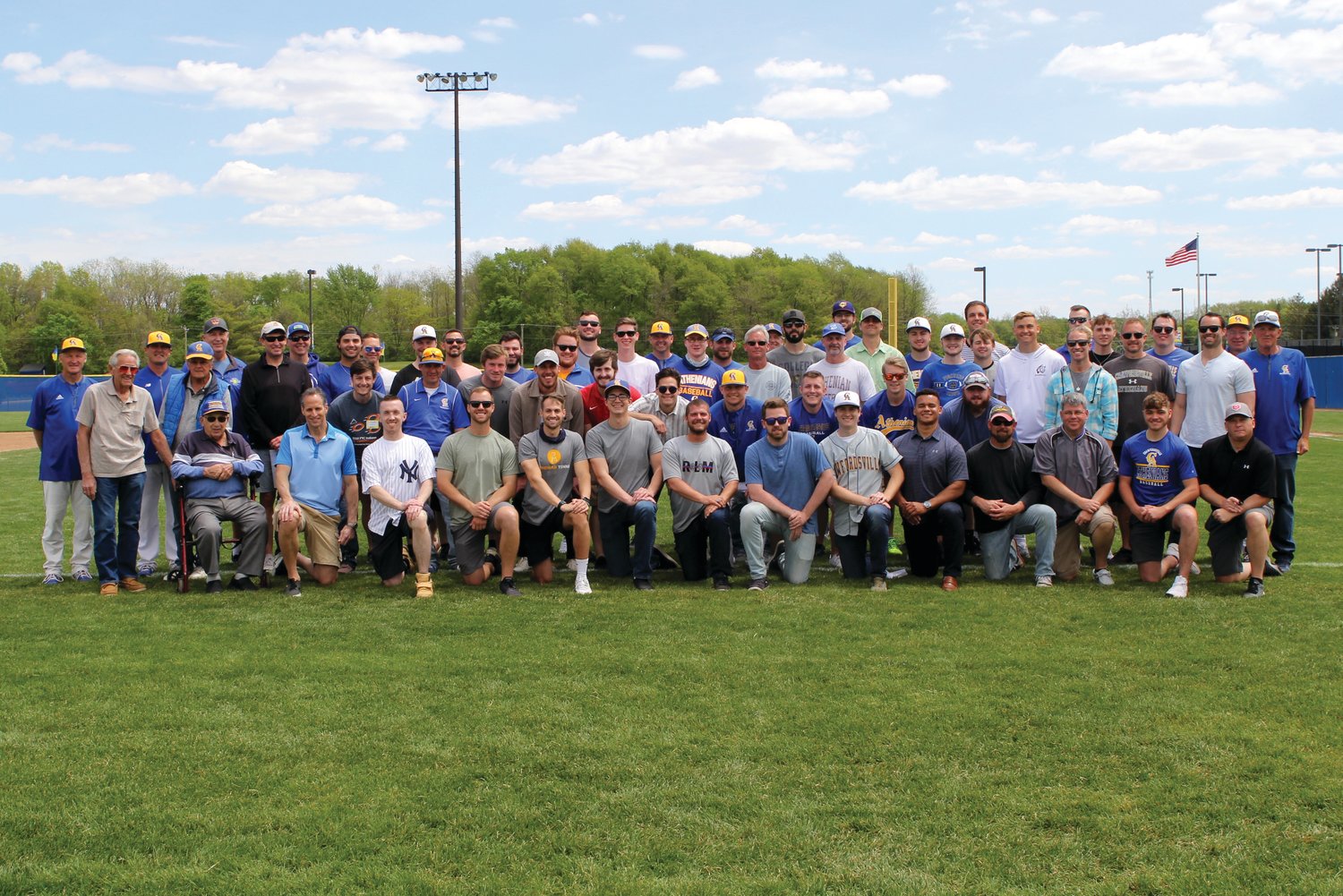 Crawfordsville baseball welcomed back over 60 alumni last Saturday afternoon.