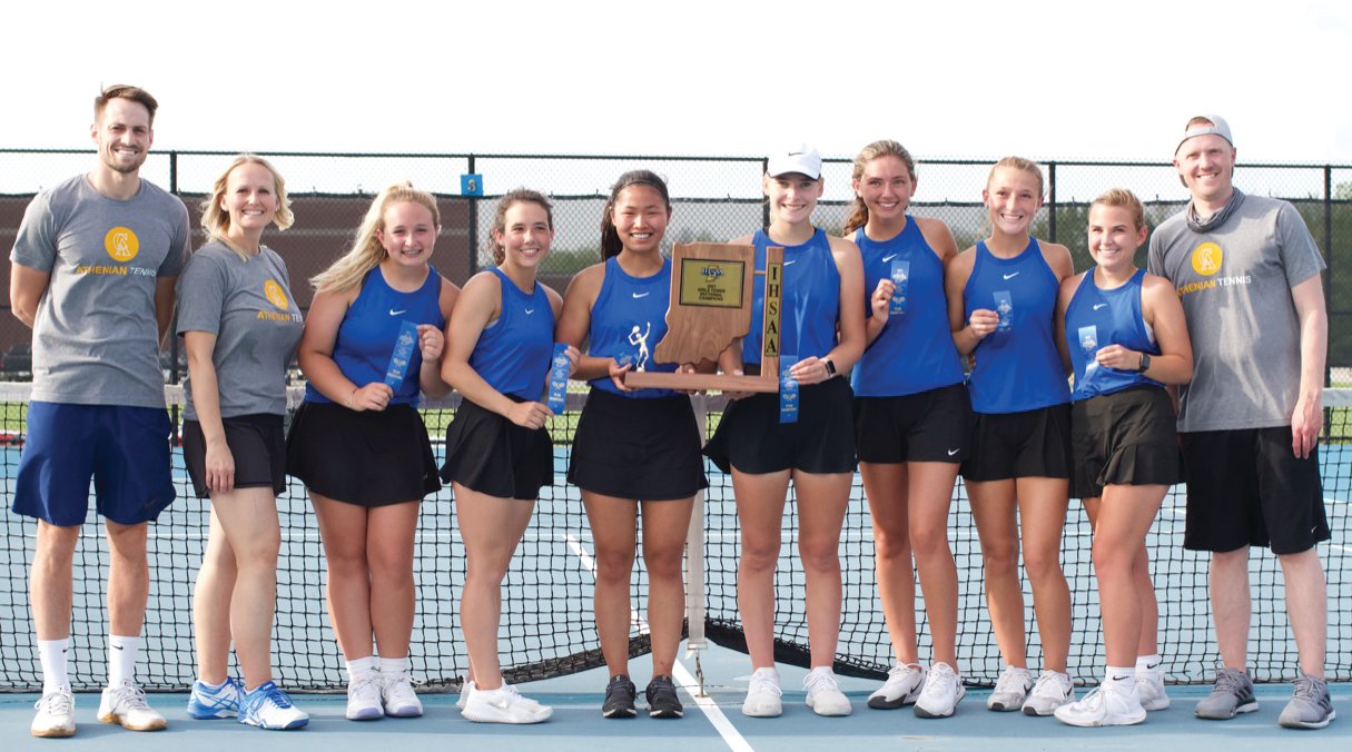 Crawfordsville won its first girls tennis sectional title since 2016.