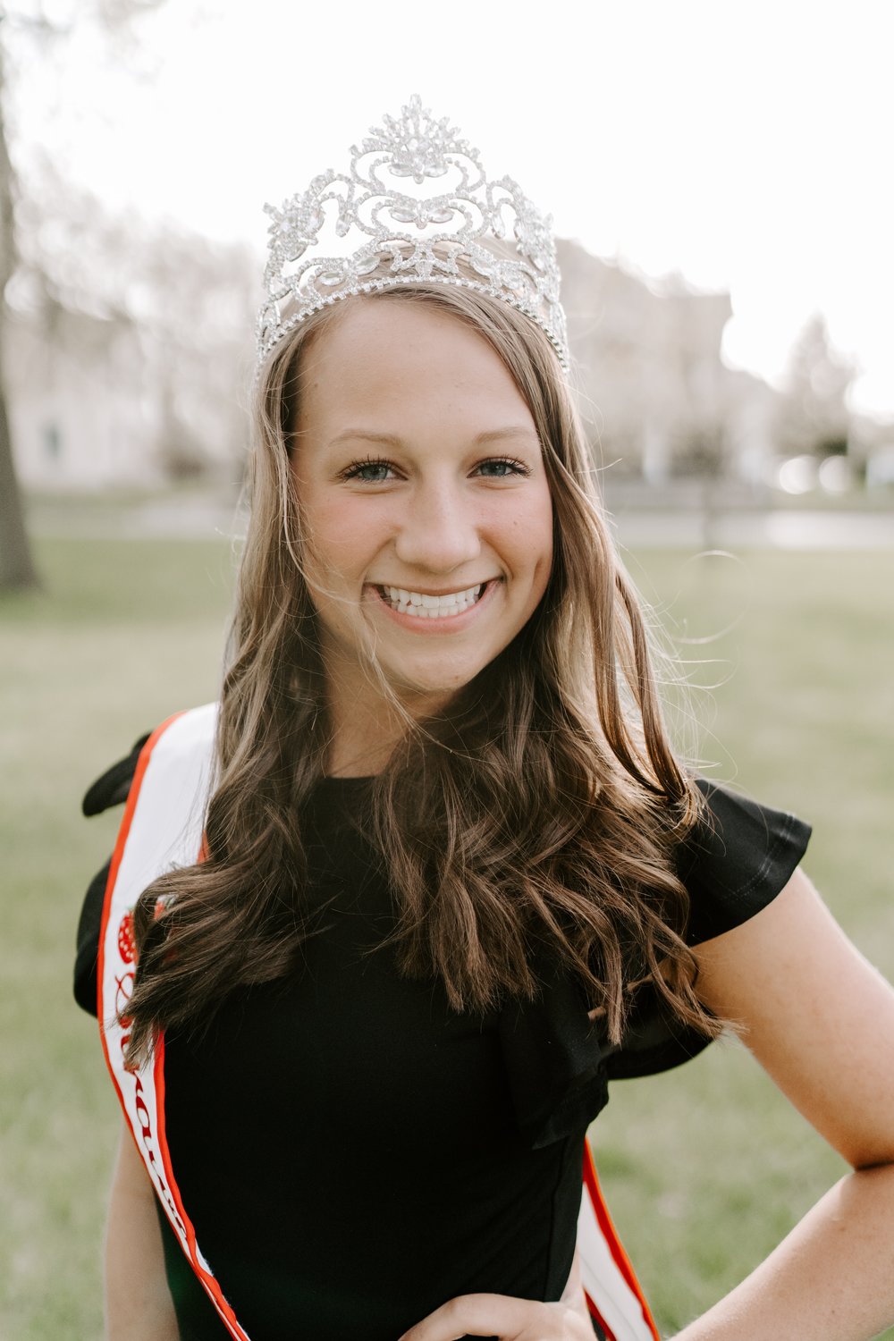 Reese Minnette, a Crawfordsville High School senior, will reign over this year's Strawberry Festival, which begins Friday and continues through Sunday on the grounds of Lane Place.