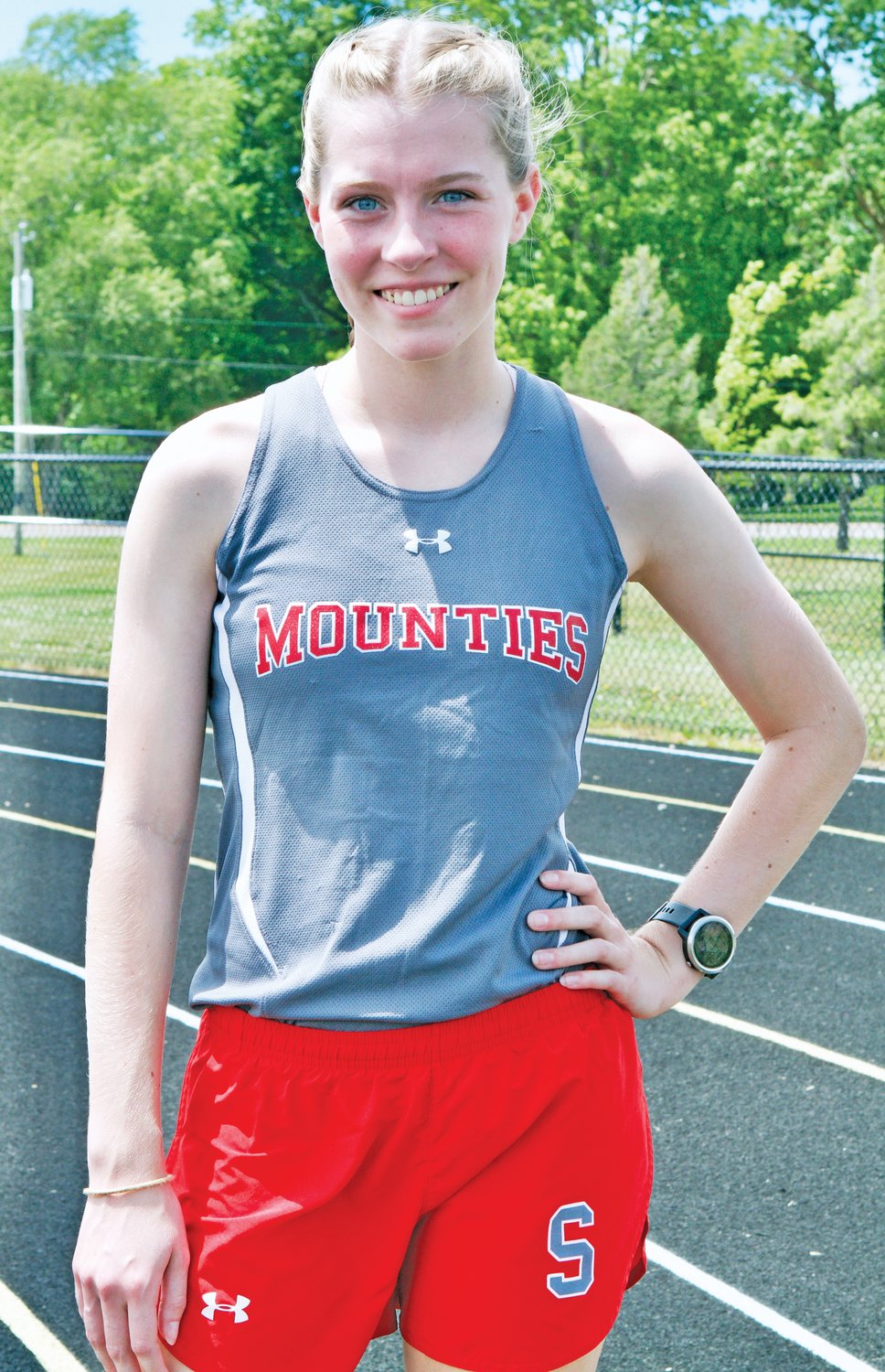 Southmont sophomore Faith Allen is the girls' track and field athlete of the year.