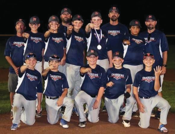 The 12U North Montgomery Baseball Club team finished their season with a runner-up finish at the John McGuire Tournament in Indianapolis this past weekend..PICTURED: Back Row: Coach Bob Campbell, Coach Judd Heide, Coach Kyle Thompson, Coach Mitch Allen. Middle Row: Tyler Hintz, Lincoln Heide, Ethan Campbell, Talyn Sheldon, Braylon Denham. Front Row: Cayden Keller, Zach Craig, Ryan Hess, Hayden Allen, Carter Thompson, Aiden Ambriz (not pictured)..