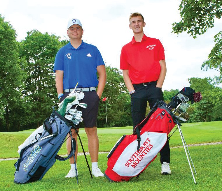 Crawfordsville junior Luke Ranard and Southmont senior Micah Korhorn are the Journal Review Boys Golf Co-Player of the Year.