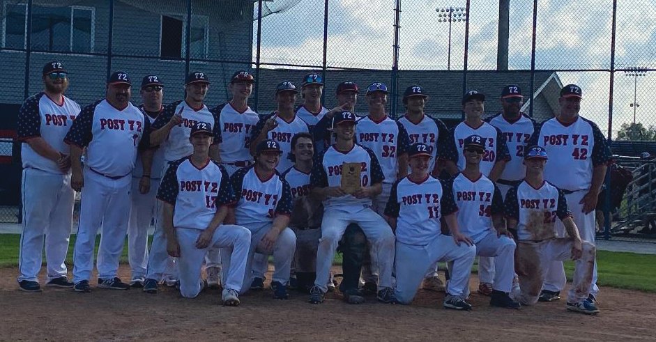American Legion Byron Cox Post 72 defeated Terre Haute 10-5 on Sunday to win the regional title. They advance to the state finals in Kokomo this weekend.