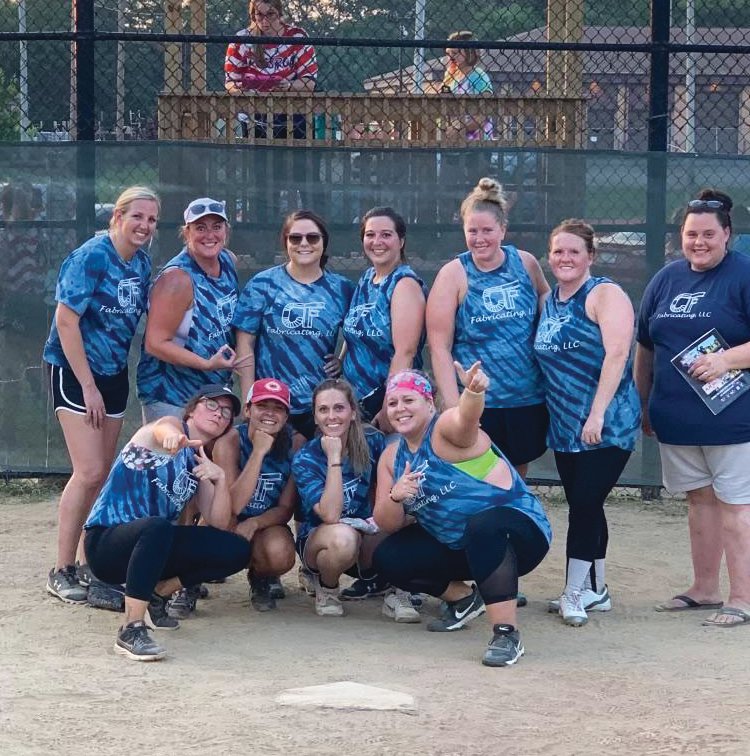 The C&F Fabricating team won the Crawfordsville women’s softball league this summer. Pictured Back Row L-R: Taylor Taylor, Angela Stetler, Bayli Mitchell, Alyshia Skelton, Leah Reed, Dominique Fruits, and Karley McCoy. Front Row L-R: Katie McIntyre, Jessica Oertel, Corin Runk, Emily Jarvis. Not Pictured: Jessica Dowell, Sarah Brannon, Jessica Dale, Racel Coe, and Elsiana Crosby.