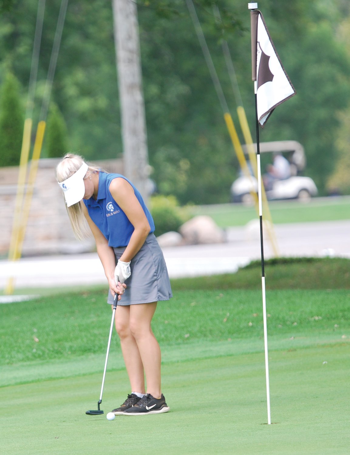Crawfordsville junior Sadie Walker is the Athenians top returning golfer.