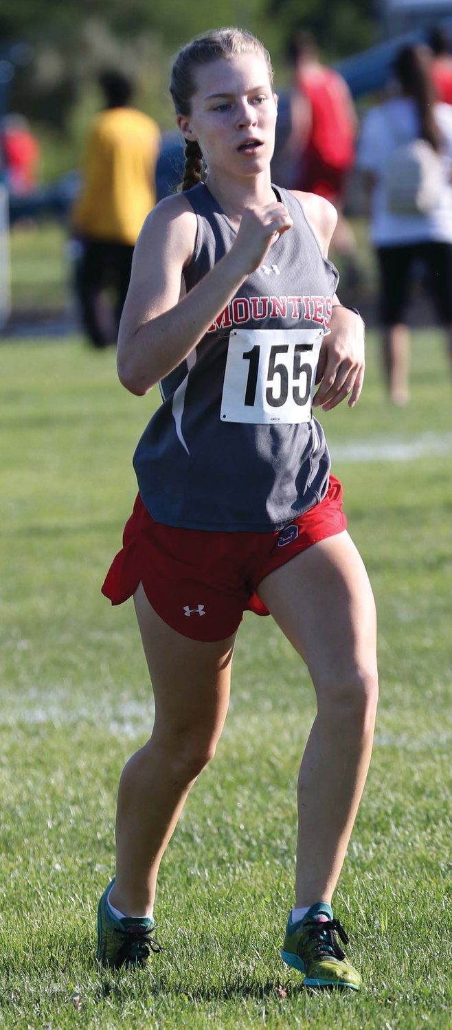 Faith Allen was a top area runner last season a sophomore for Southmont.