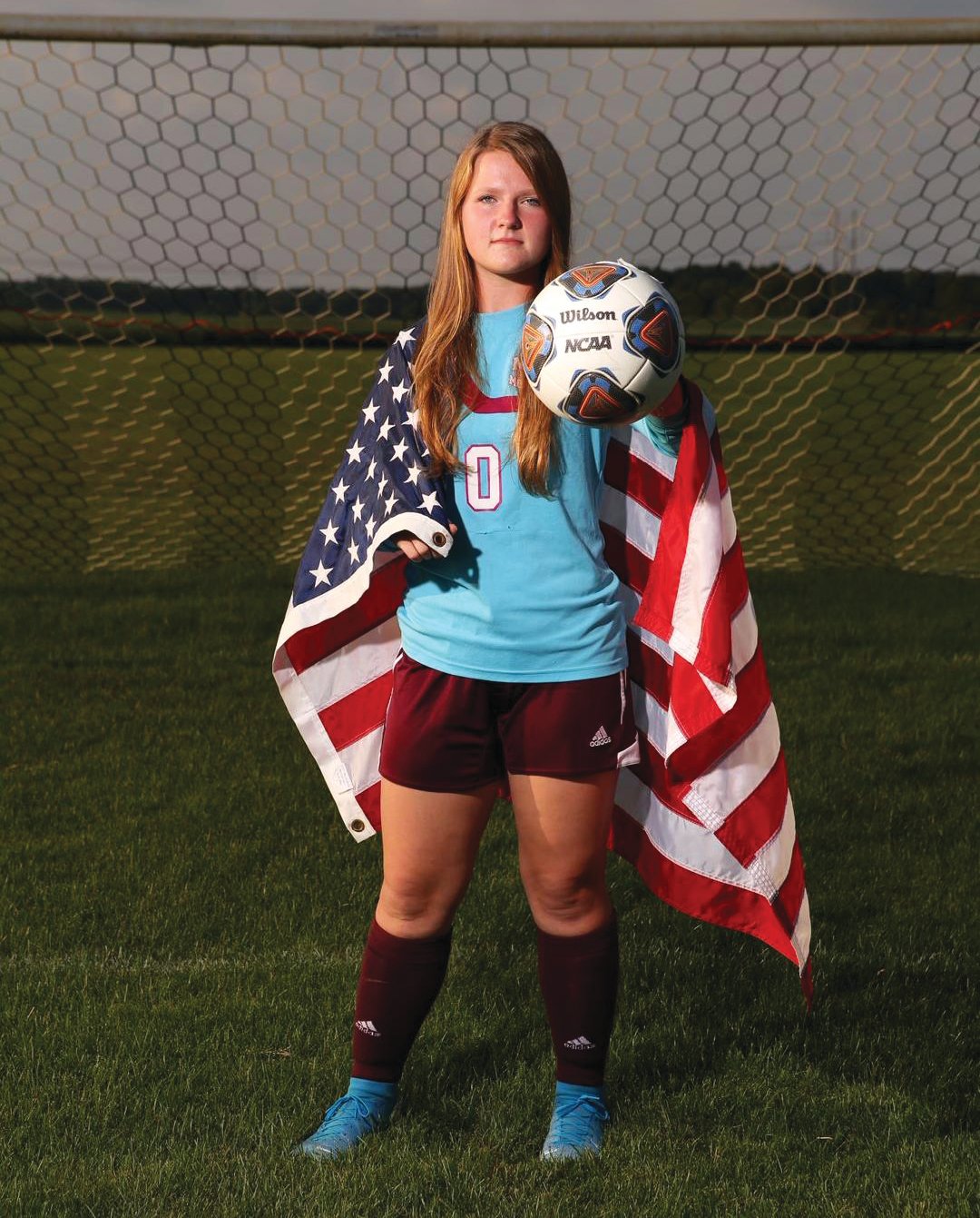 North Montgomery goalkeeper Sydnee Turner enlisted in the National Guard last fall and went to boot camp this summer before returning for her senior year.