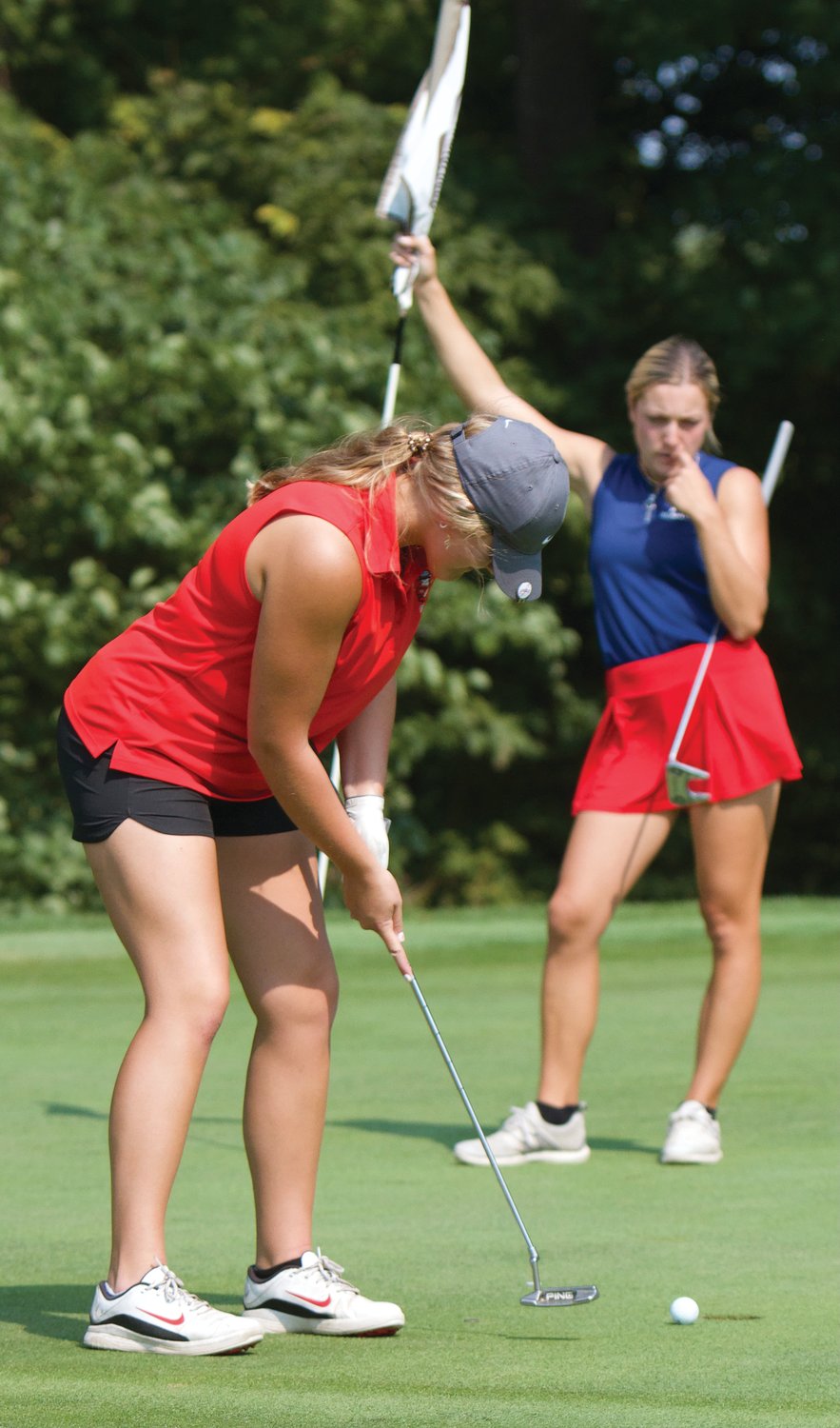Southmont's Macie Shirk fired a 91 to make first-team all-conference.