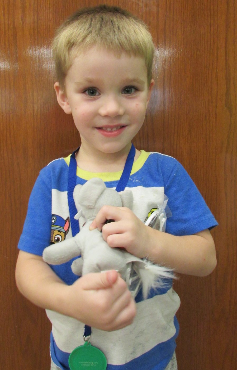 RIGHT: Luke Bell, 4, has completed the Crawfordsville District Public Library program 1,000 Books Before Kindergarten. He is the son of Carissa Bell. Luke’s favorite book is “Go, Dog.Go! “ by P.D. Eastman. Mom said, “It is a great program to help children read.”