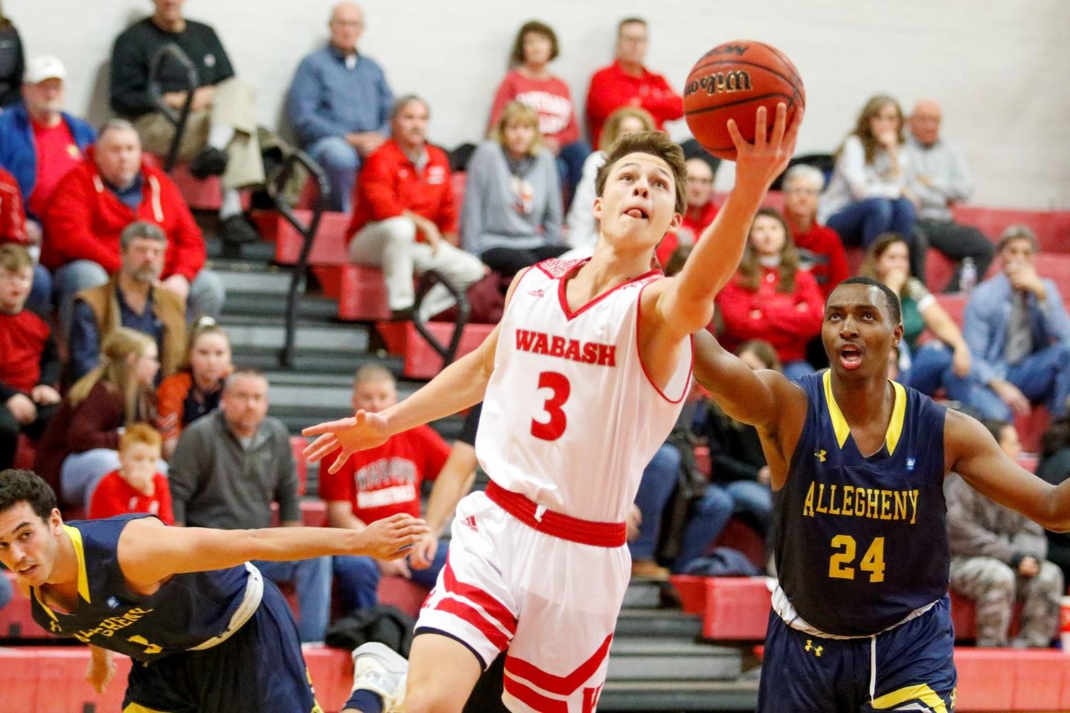 Wabash senior guard Jack Davidson needs just 419 points to become the schools all-time leading scorer.