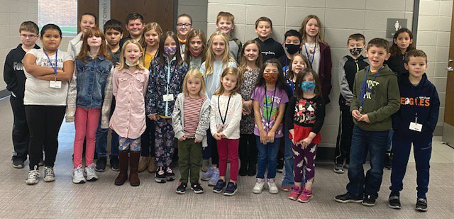 Sugar Creek Elementary is wrapping up a great first trimester. Each of these students were nominated for their great character, demonstrating respectfulness or responsibility.