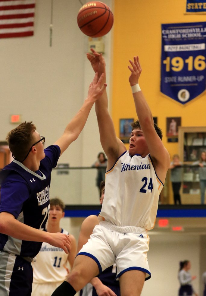 Cale Coursey added in nine points and was the defensive leader for Crawfordsville in their impressive outing.