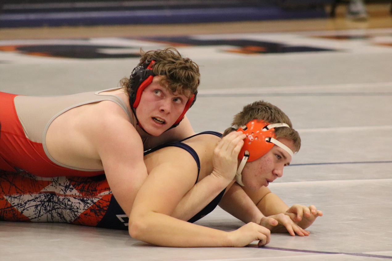 Collin Martin overcame a bruised spleen and internal bleeding in the fall and is now back to leading a talented and successful Southmont wrestling team.