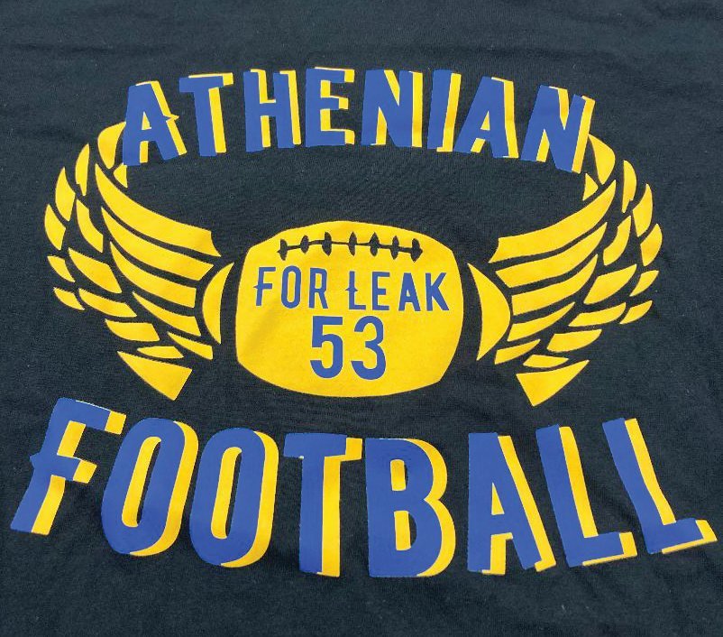 CHS Football dedicated their 2021 season to fallen teammate Michael Leak. The Athenians defeated Frankfort 18-8 on what would've been his senior night.