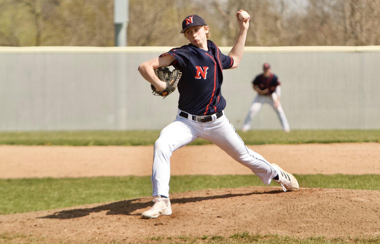 Charger sophomore Jarrod Kirsch thew his second career no-hitter as North Montgomery took down county rival Southmont 2-0 on Saturday.