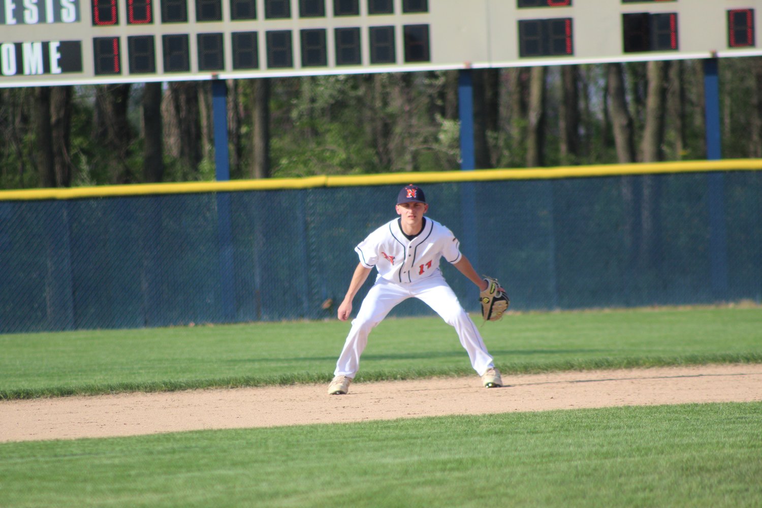 Jakob Kirsch tallied three hits and scored a pair of runs for the Chargers.