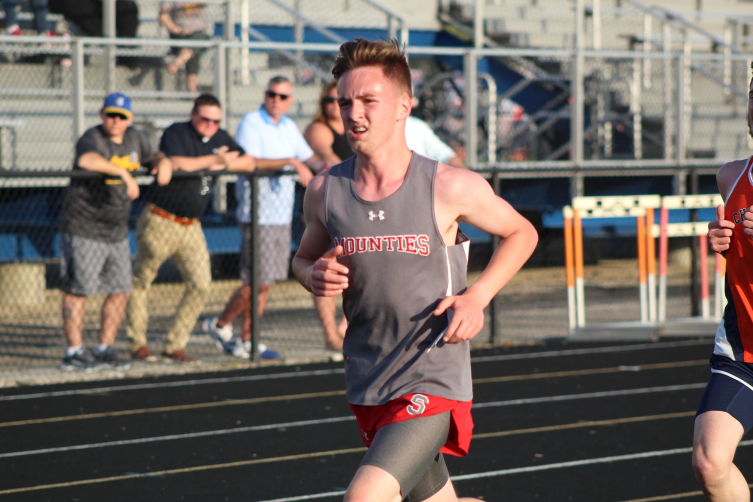 Southmont's Mason Cass would take home the county titles in both the 1600 and 3200 meter runs to help the Mounties capture their first county title since 2013.